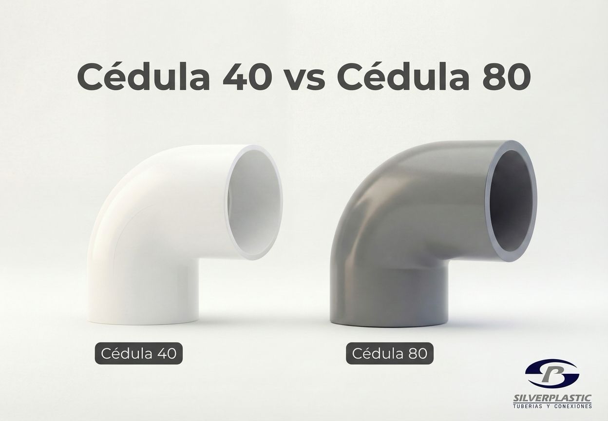 PCV Ced. 40 vs PVC Ced. 80
